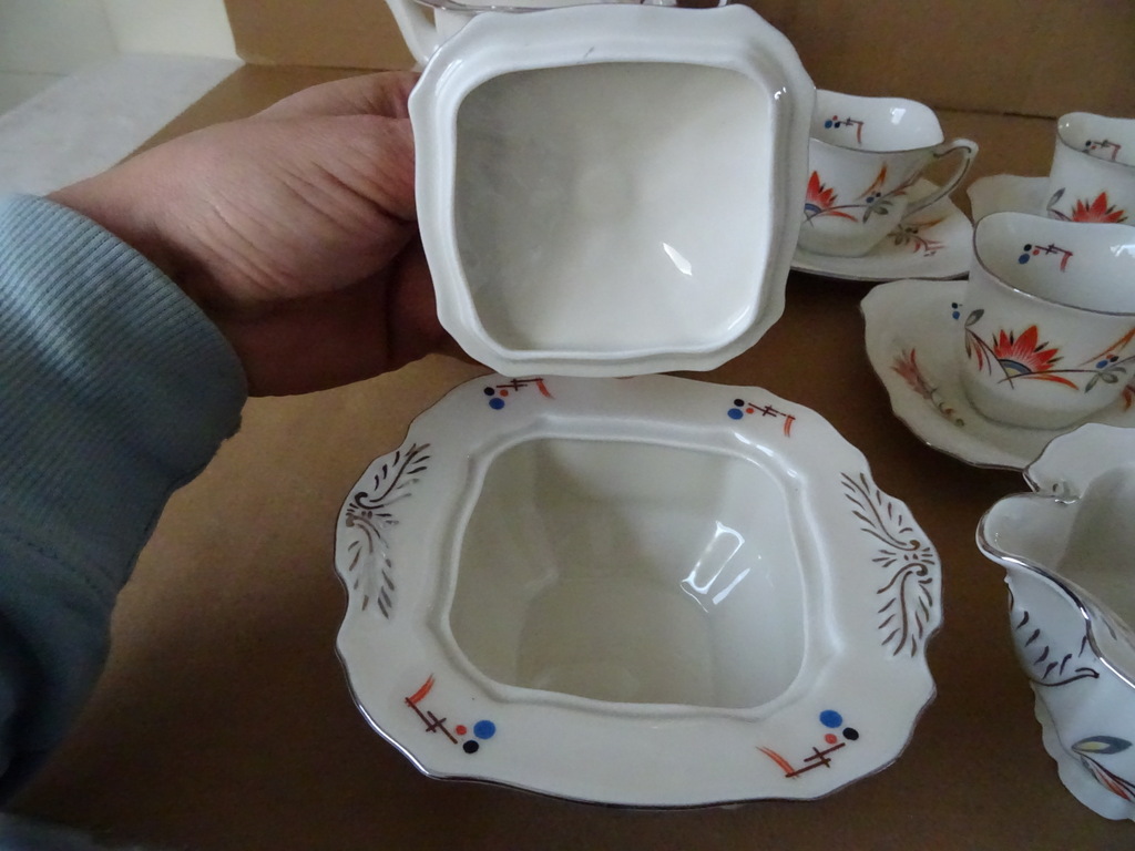 Vintage Epiag Szechoslovakia theeservies - Afbeelding 14