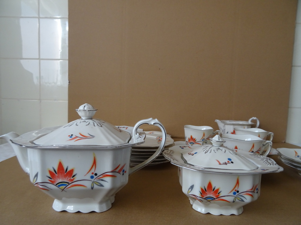 Vintage Epiag Szechoslovakia theeservies - Afbeelding 18
