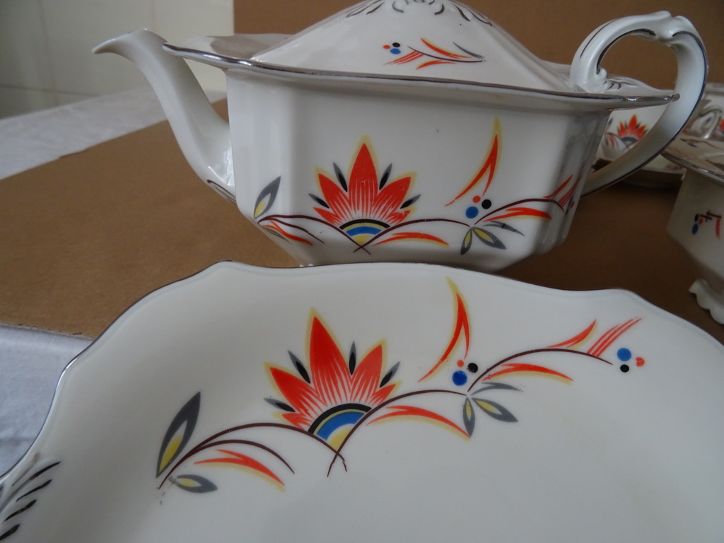 Vintage Epiag Szechoslovakia theeservies - Afbeelding 23