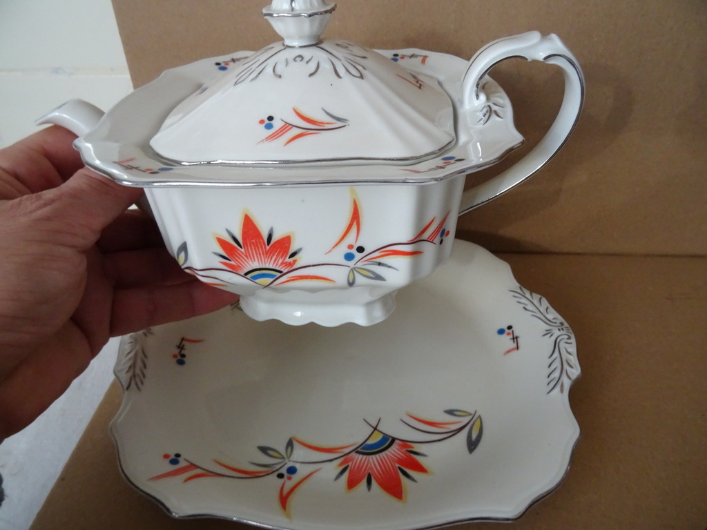 Vintage Epiag Szechoslovakia theeservies - Afbeelding 24