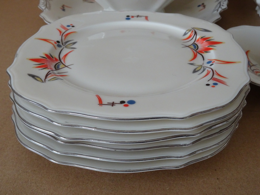 Vintage Epiag Szechoslovakia theeservies - Afbeelding 26