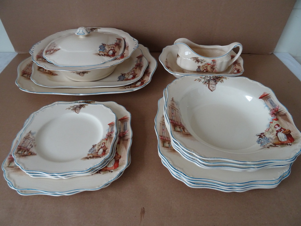 Antiek servies Sunshine J.&G. Meakin England - Afbeelding 3