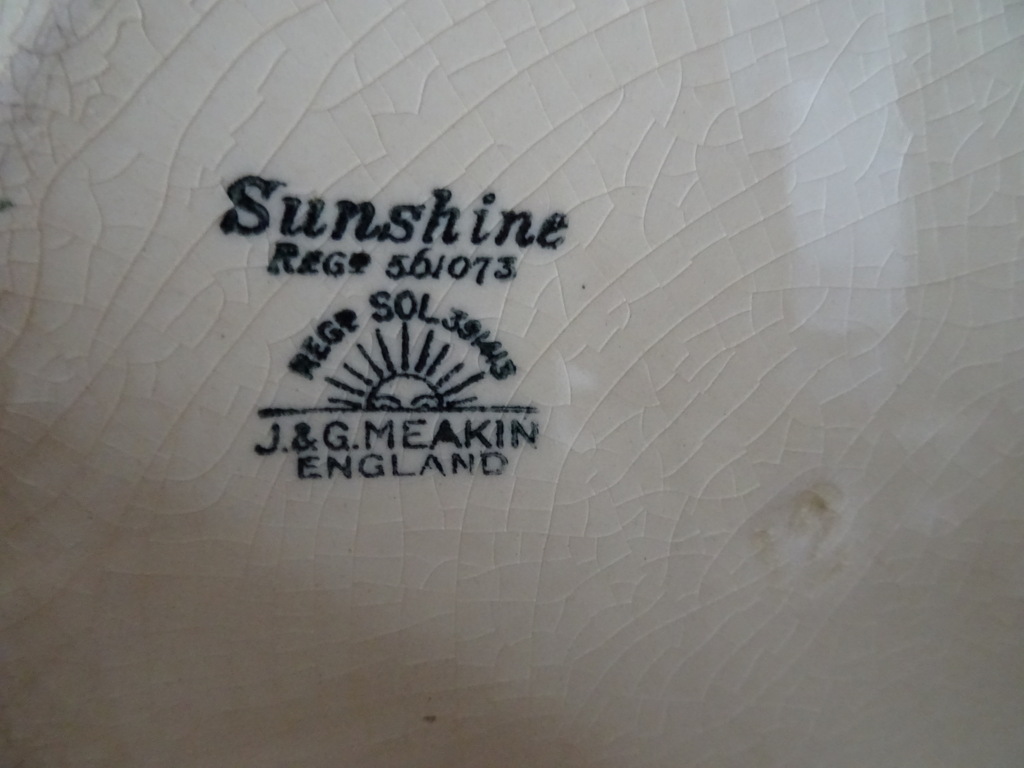 Antiek servies Sunshine J.&G. Meakin England - Afbeelding 12
