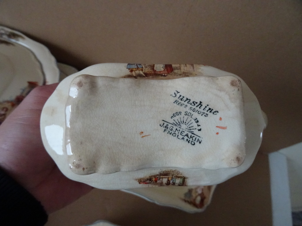 Antiek servies Sunshine J.&G. Meakin England - Afbeelding 16