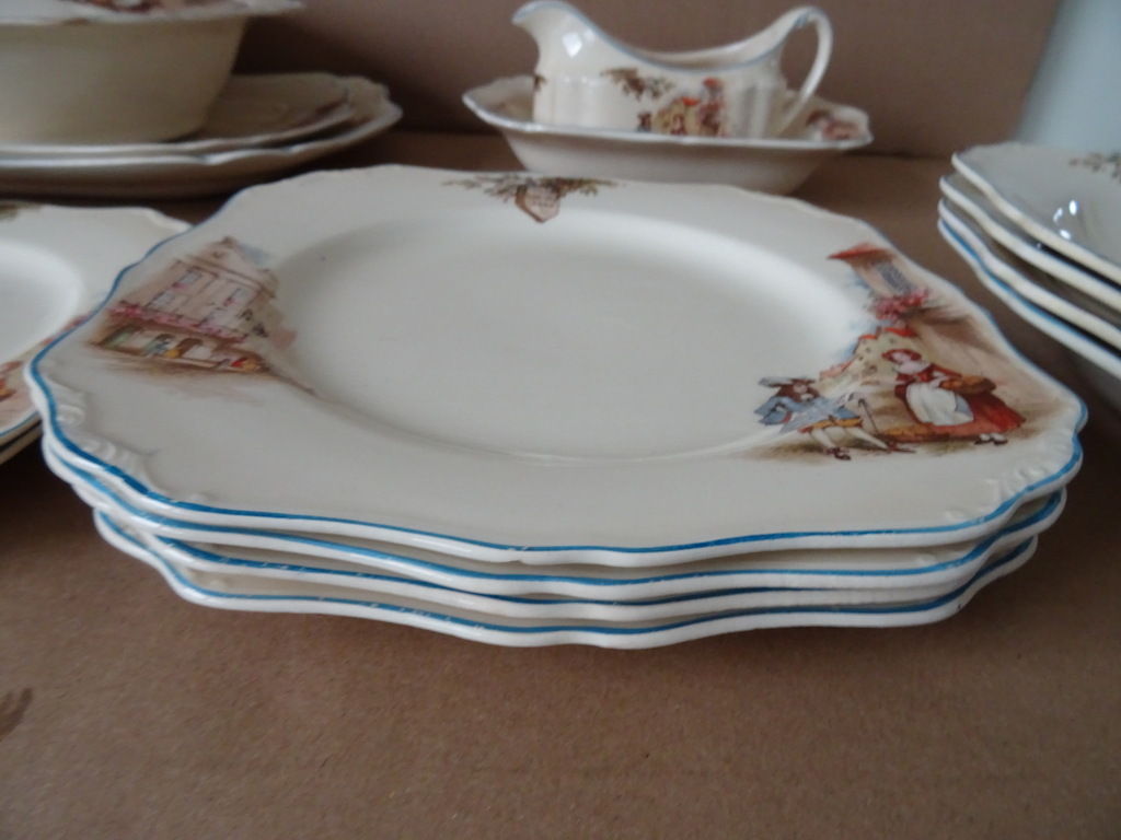 Antiek servies Sunshine J.&G. Meakin England - Afbeelding 25