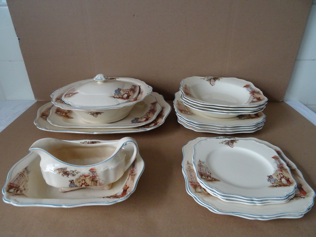 Antiek servies Sunshine J.&G. Meakin England - Afbeelding 2