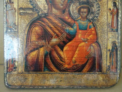 Groot Hodegitria Moeder Gods icoon