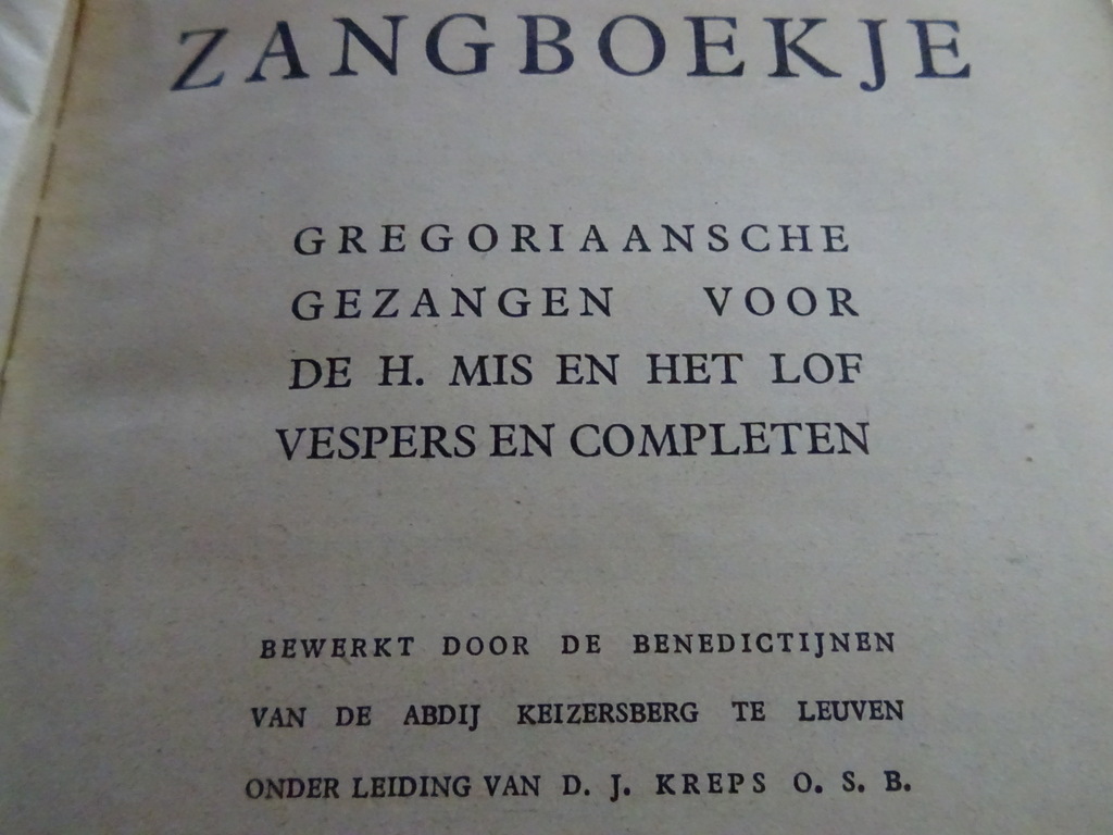 D.J. Kreps Zangboekje Gregoriaansche gezangen - Afbeelding 6