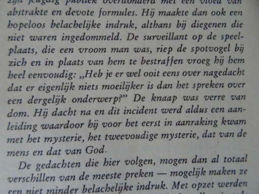 H. de Lubac Ontmoeting met God