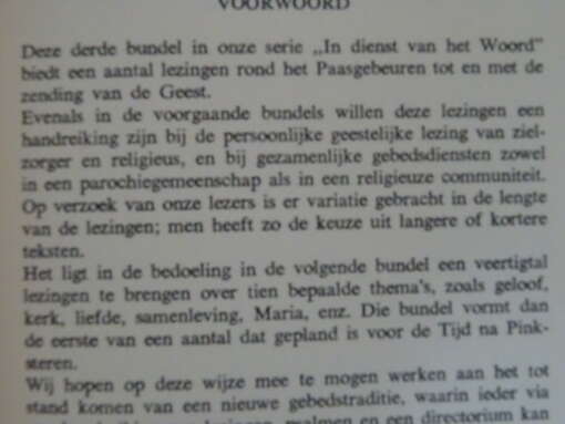 In dienst van het woord 3 Paastijd