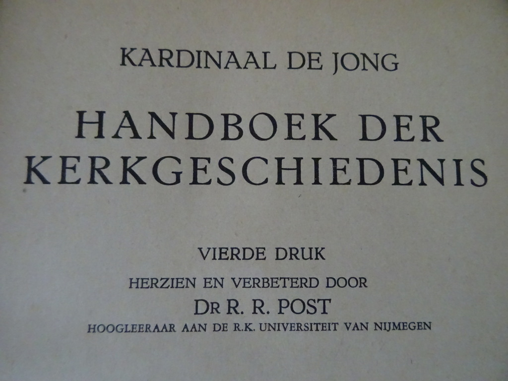 Dr. J. de Jong Handboek der kerkgeschiedenis compleet - Afbeelding 26