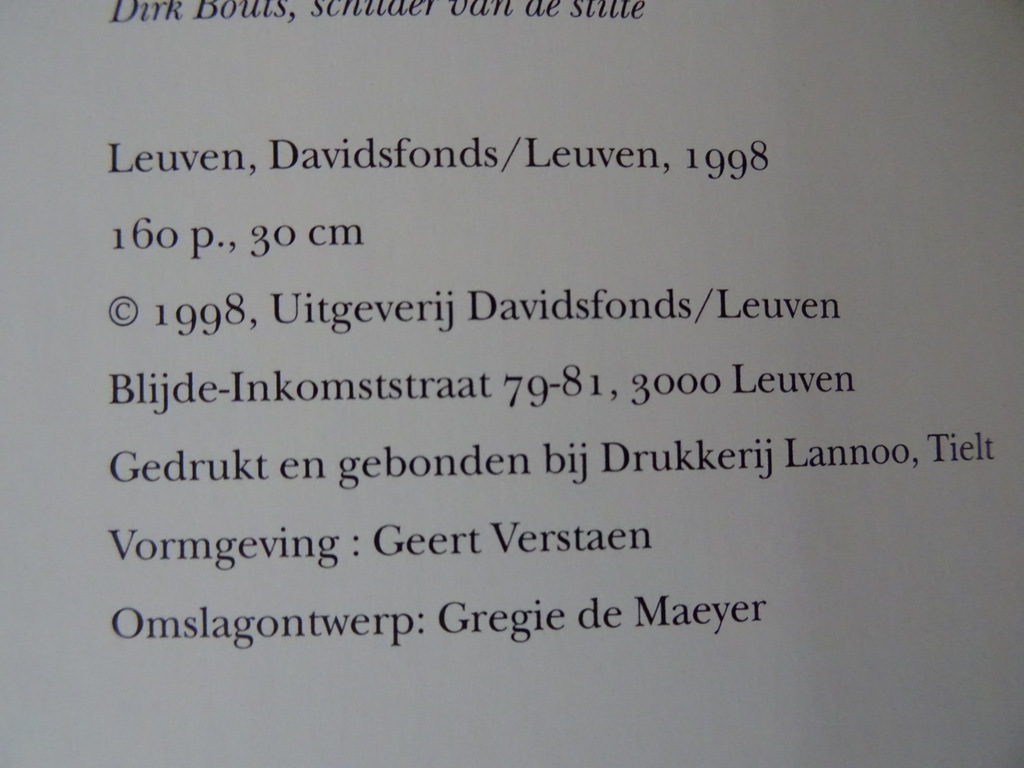 Maurits Smeyers Dirk Bouts schilder van de stilte - Afbeelding 6