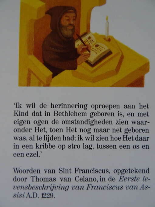 Joanna Cole De Kerstnacht van Franciscus