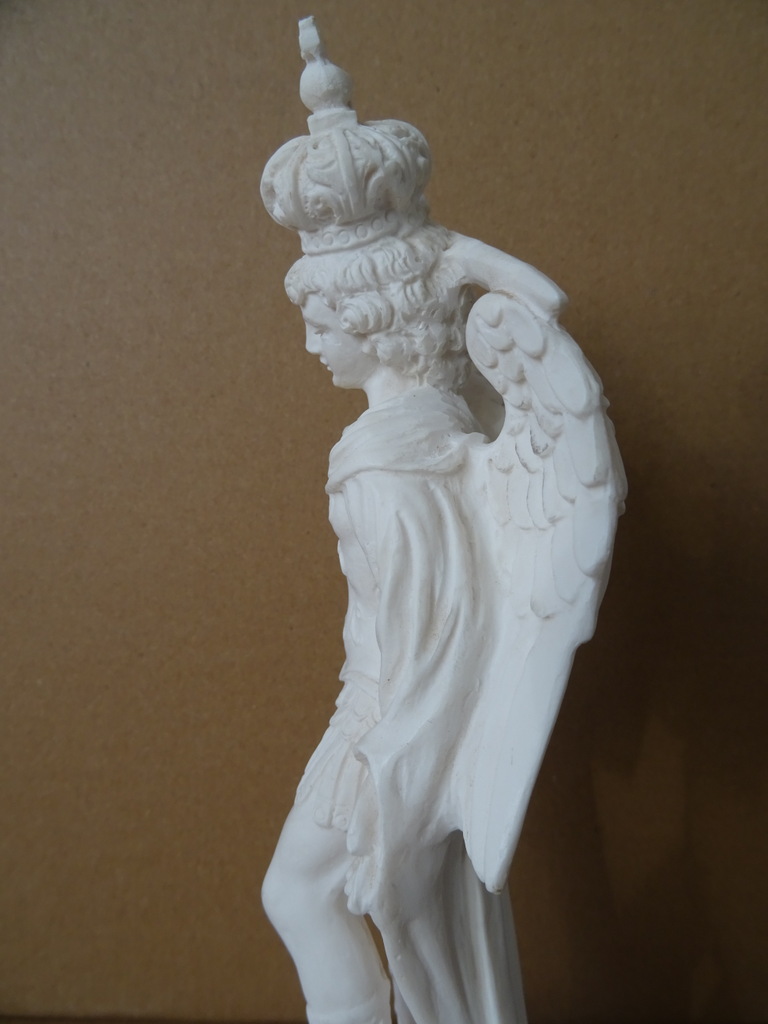 Beeld Aartsengel Michaël en duivel 21cm - Afbeelding 7
