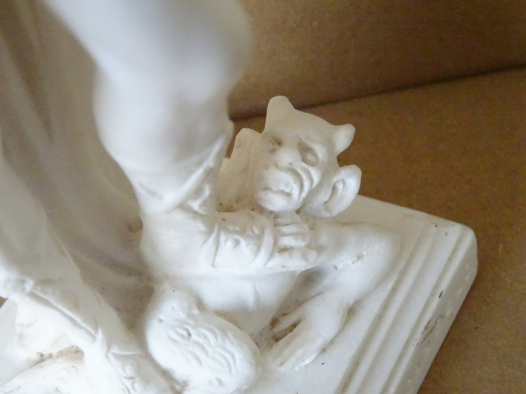 Beeld Aartsengel Michaël en duivel 21cm - Afbeelding 14