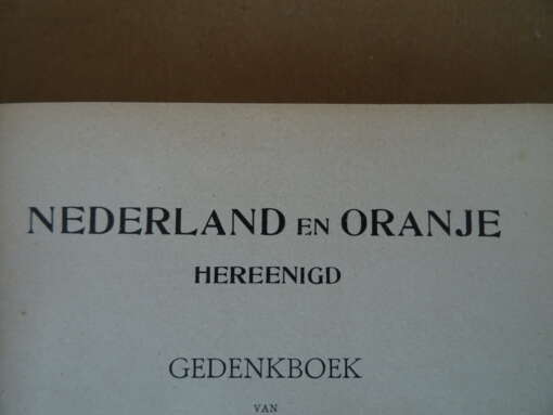 L. Penning Nederland en Oranje Hereenigd