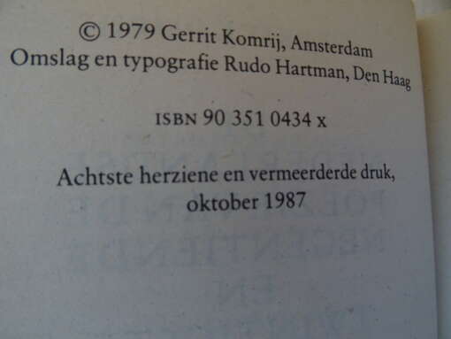 Gerrit Komrij De Nederlandse poëzie