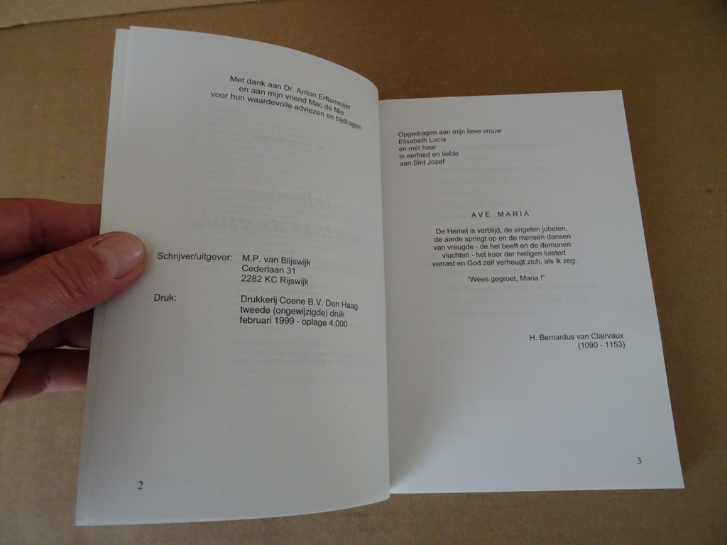 M.P. van Blijswijk De Rozenkrans van de Heilige Maagd Maria - Afbeelding 6