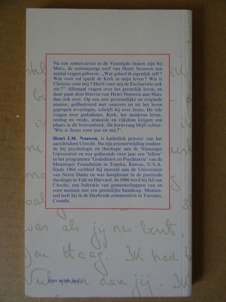 Henri Nouwen Brieven aan Marc over Jezus - Afbeelding 11