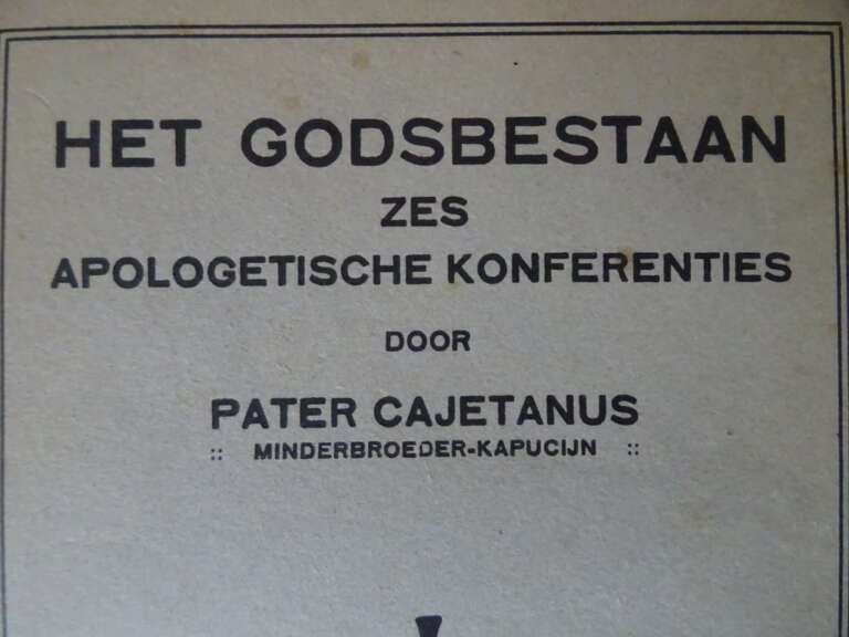Alternative view of Het Godsbestaan Zes apologetische konferenties