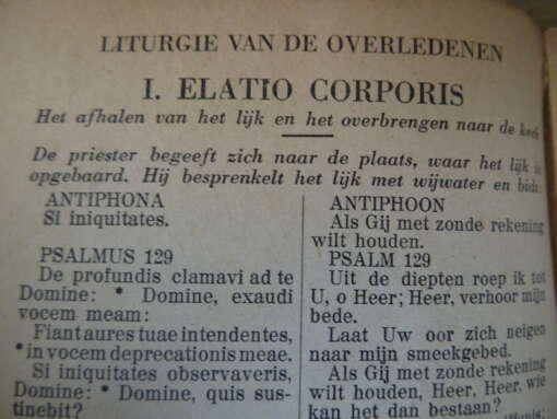 Liturgie van de overledenen