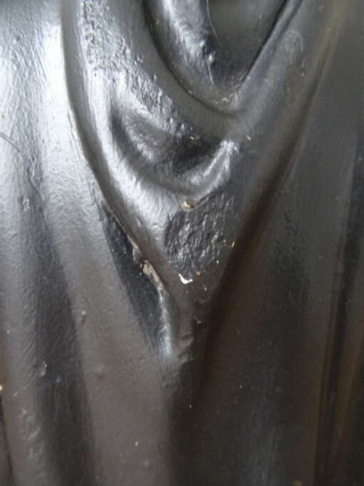 Antiek borstbeeld Heilige Theresia 26cm