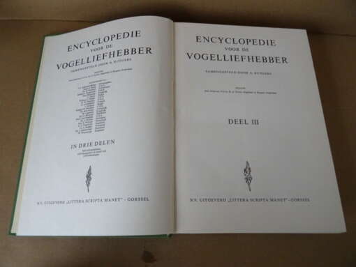 Encyclopedie voor de vogelliefhebber III