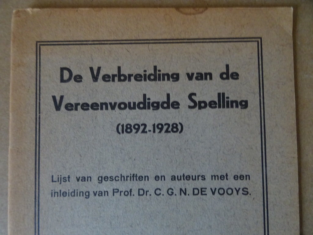 De verbreiding van de Vereenvoudigde Spelling - Afbeelding 2