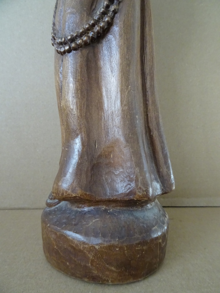 Houten beeld Heilige Antonius en Jezus 34cm - Afbeelding 12