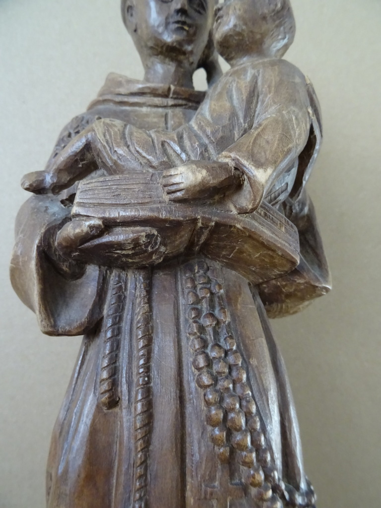 Houten beeld Heilige Antonius en Jezus 34cm - Afbeelding 23