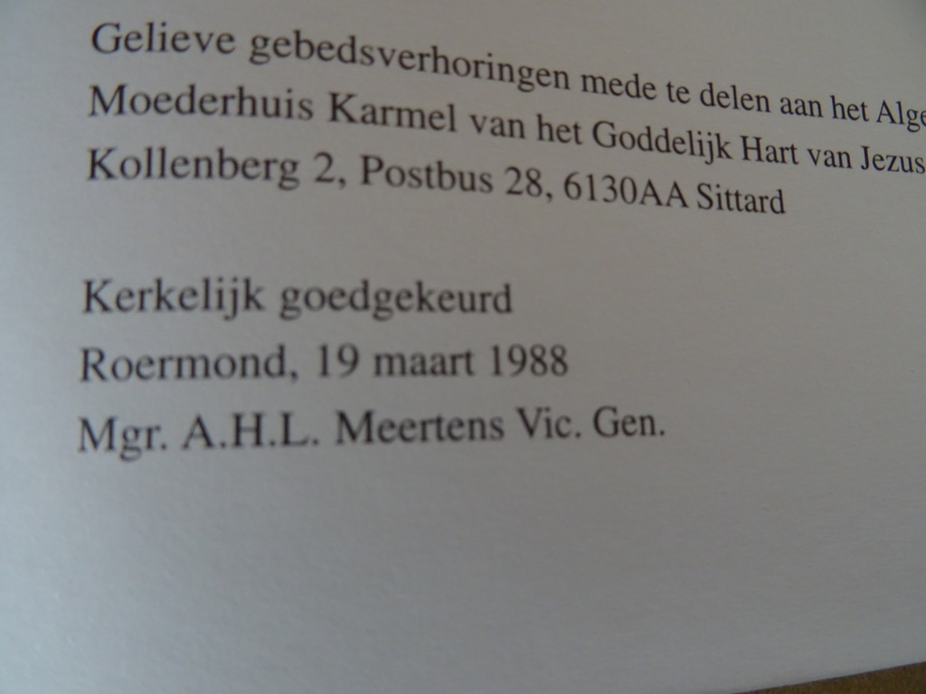 Bidden met Moeder M. Teresa - Afbeelding 10