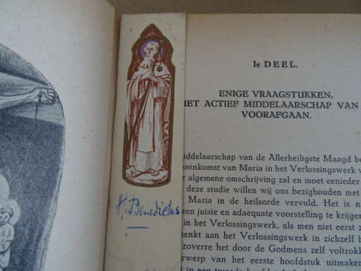 Dr. J.M. Hermans S.M.M. Maria's Middelaarschap gesigneerd