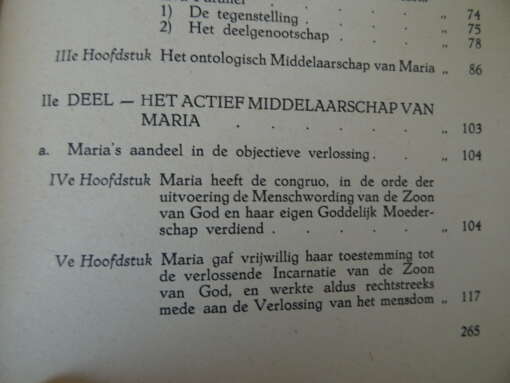 Dr. J.M. Hermans S.M.M. Maria's Middelaarschap gesigneerd
