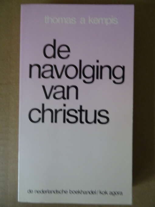 Thomas A Kempis De navolging van Christus