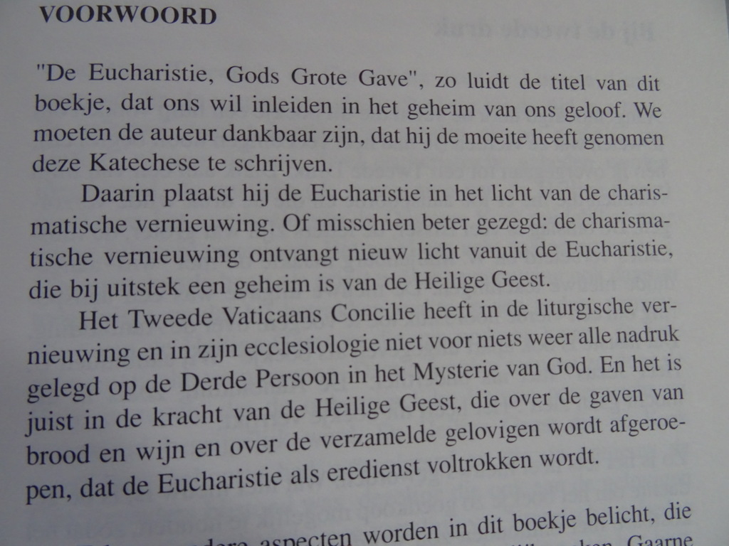 Jozef Horsthuis pr. De Eucharistie Gods Grote Gave - Afbeelding 4