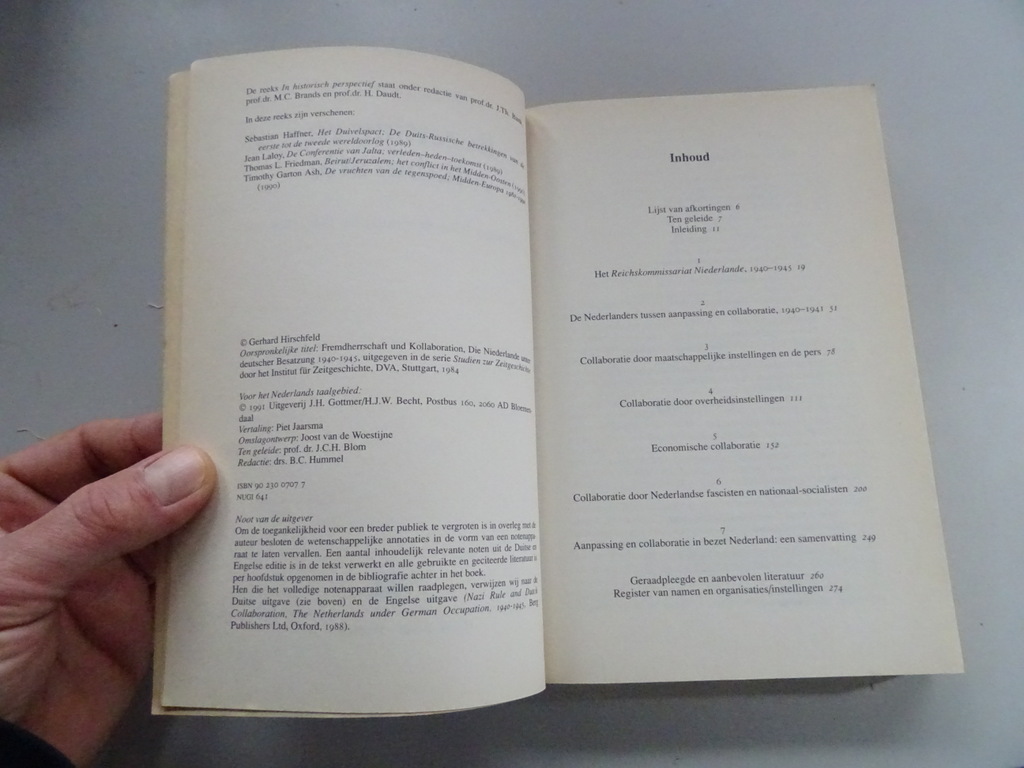 Gerhard Hirschfeld Bezetting en collaboratie - Afbeelding 6