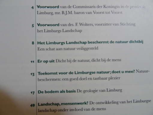 Uit en Thuisboek Stichting Het Limburgs Landschap