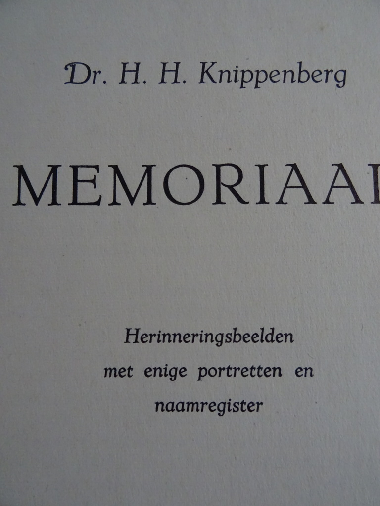 Dr. H. H. Knippenberg Memoriaal - Afbeelding 4
