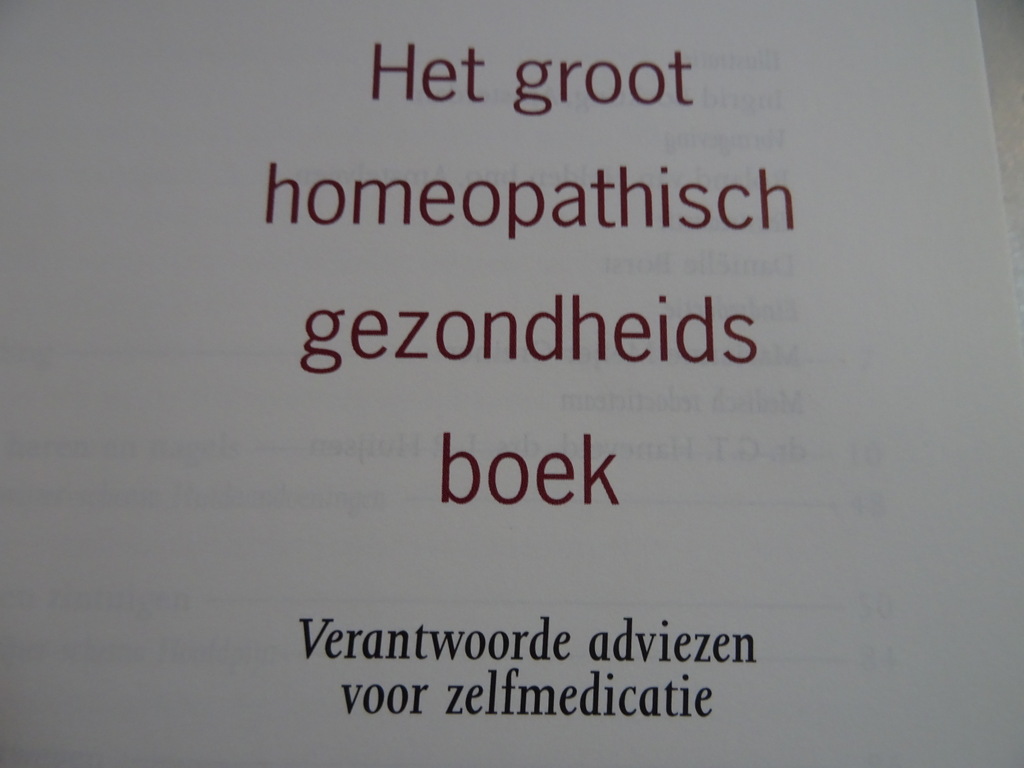 Het groot homeopathisch gezondheidsboek - Afbeelding 3