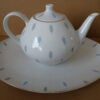 Vintage theepot met schaal Schonwald