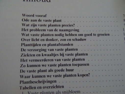 Wim Oudshoorn Zomerbloemen Vaste planten