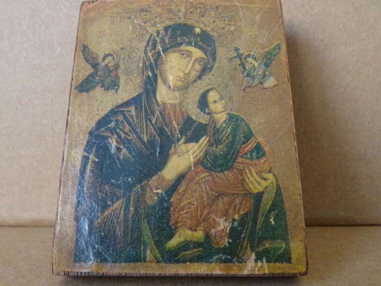 Maria icoontje O.L. Vr. van altijddurende bijstand