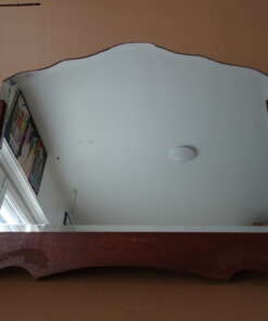 Vintage facet geslepen spiegel 75x52 cm