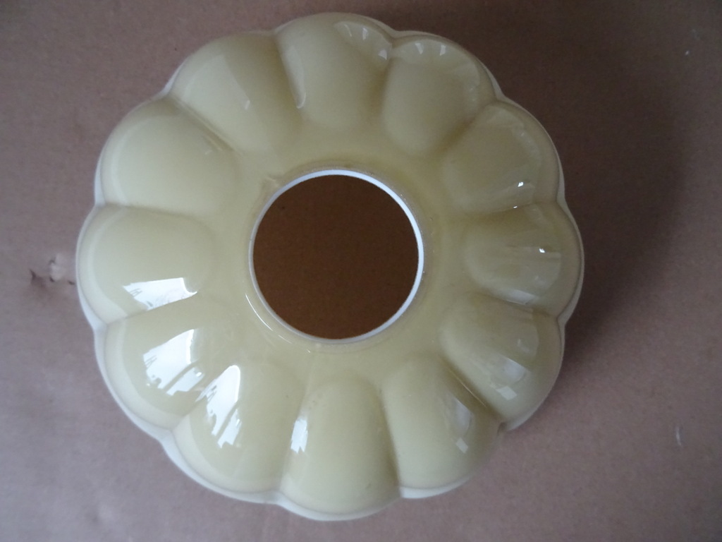 Antieke opaline glazen lampenkapjes - Afbeelding 4