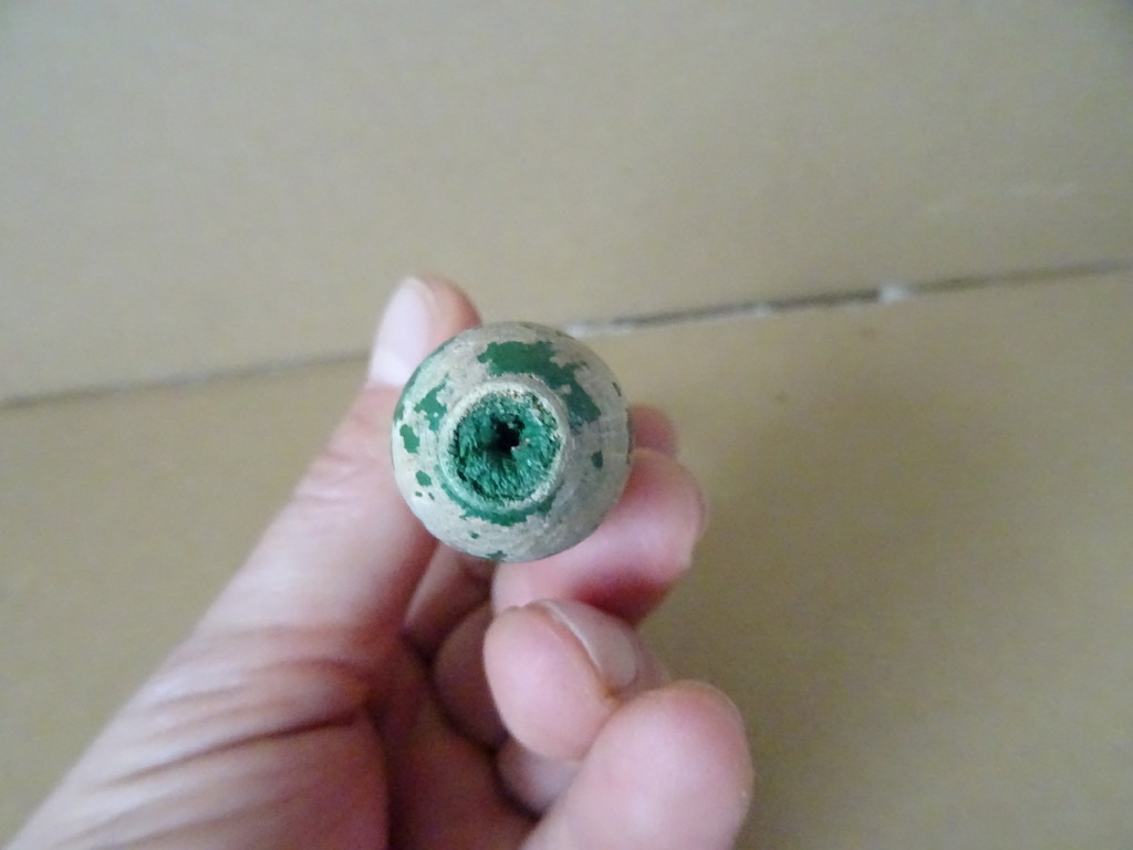 Fraai antiek of vintage deegwiel deegsnijder - Afbeelding 6
