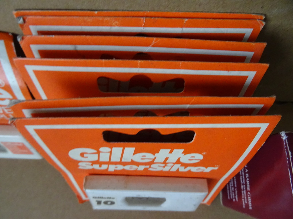 Collectie vintage Gilette scheermesjes - Afbeelding 4