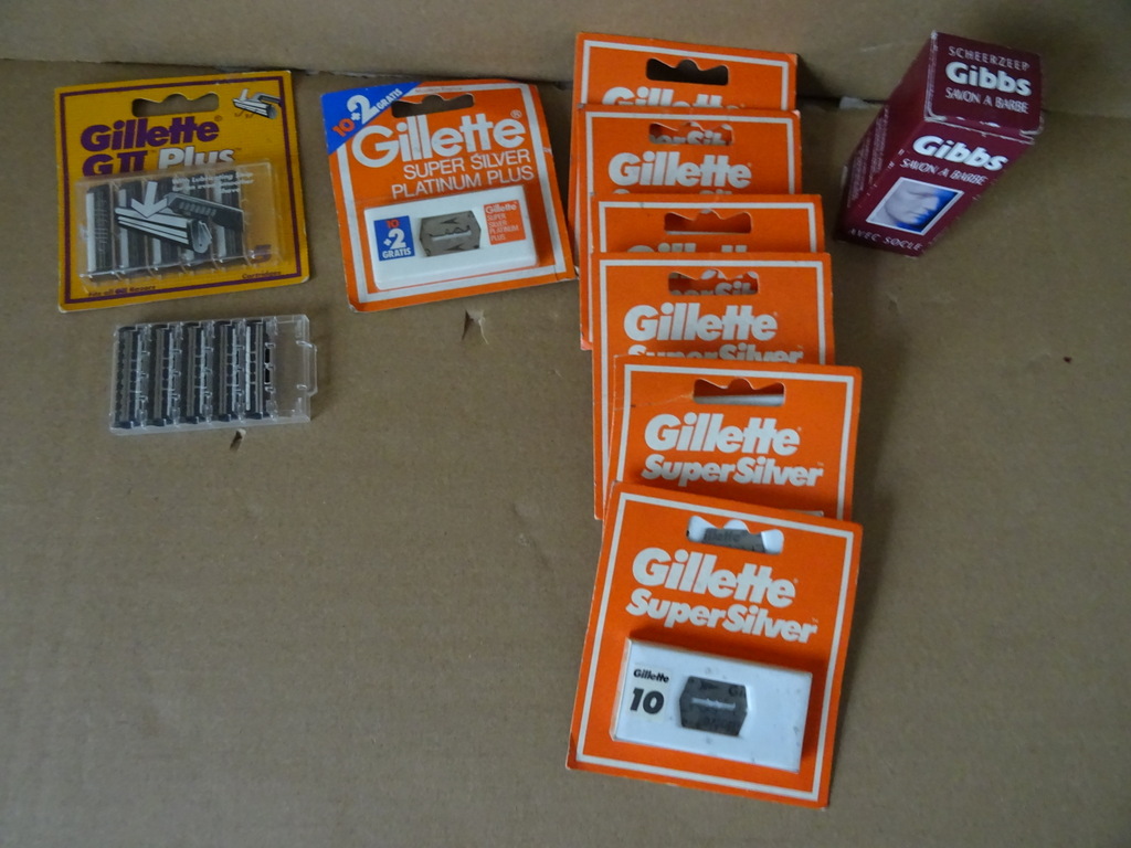 Collectie vintage Gilette scheermesjes - Afbeelding 8