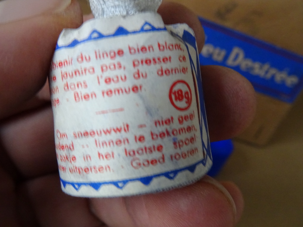 Collectie vintage wastabletten Blue Destrée - Afbeelding 5