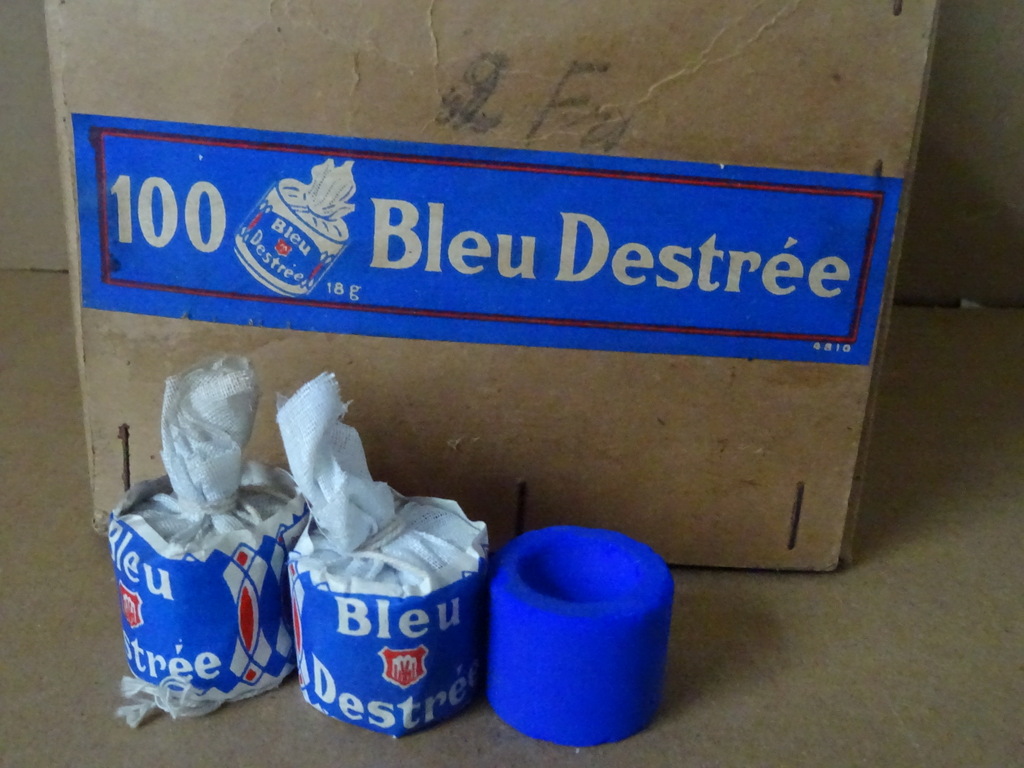 Collectie vintage wastabletten Blue Destrée - Afbeelding 6