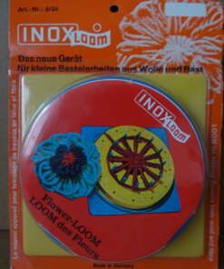 Vintage Inox loom flower-loom